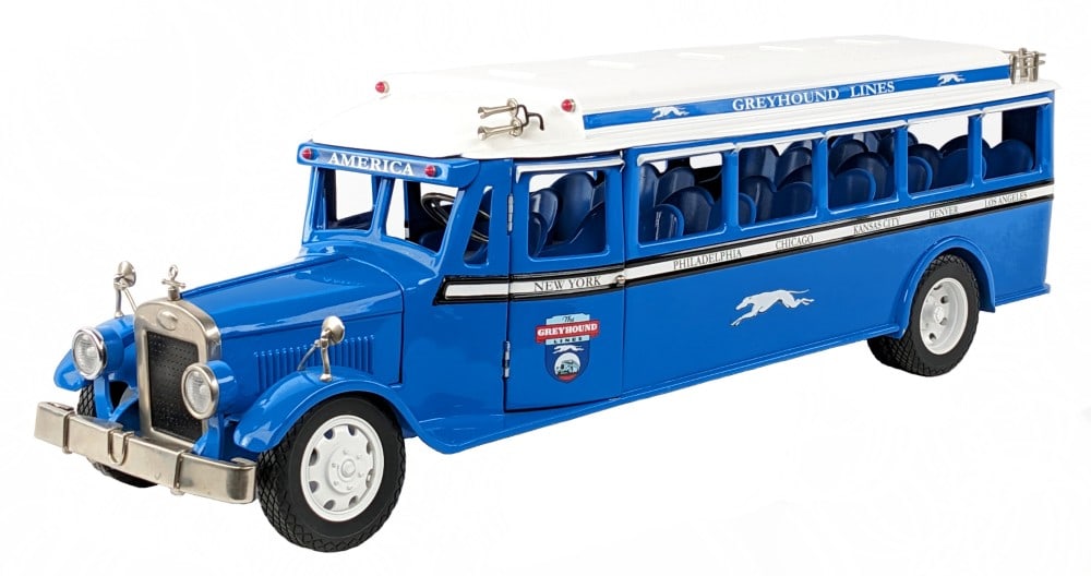 Retro 123 Greyhound Lines Motorcoach Bus (1 of 14)