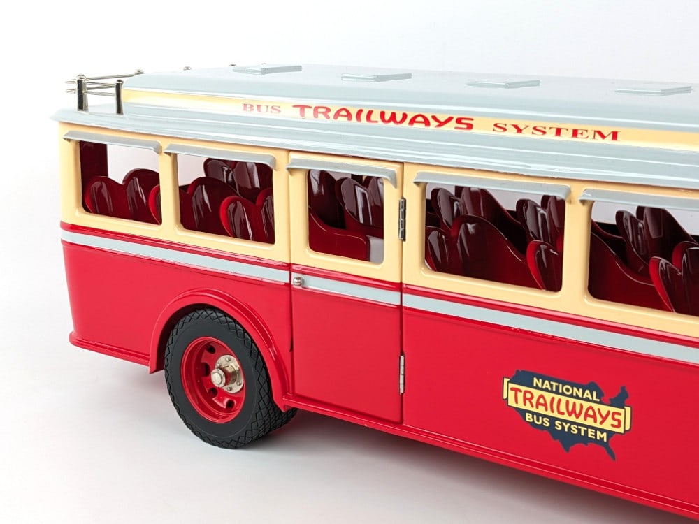 Retro 123 Trailways Motorcoach Bus #3 of 24 w/ Box - 6