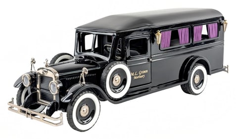 Retro 123 M.L. Grimm Mortuary Hearse