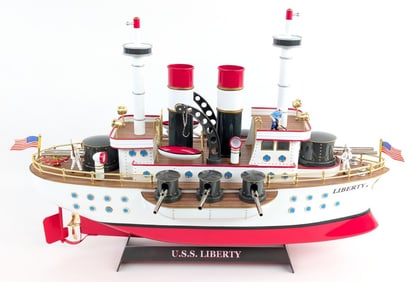 Retro 123 USS Liberty Battleship