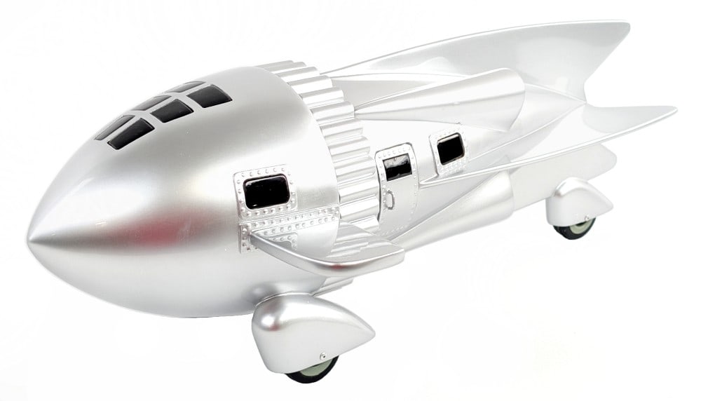 Retro 123 Flash Gordon Dr. Hans Zarkov's Rocketship: Very nice Retro 123 Flash Gordon Dr. Hans Zarkov's space Rocketship. The Rocketship features excellent paint work and exterior detailing. A limited production run of these were made and this is