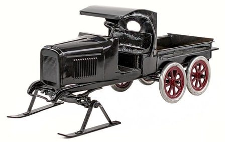 Custom Buddy L Model T Snow Truck On Skis