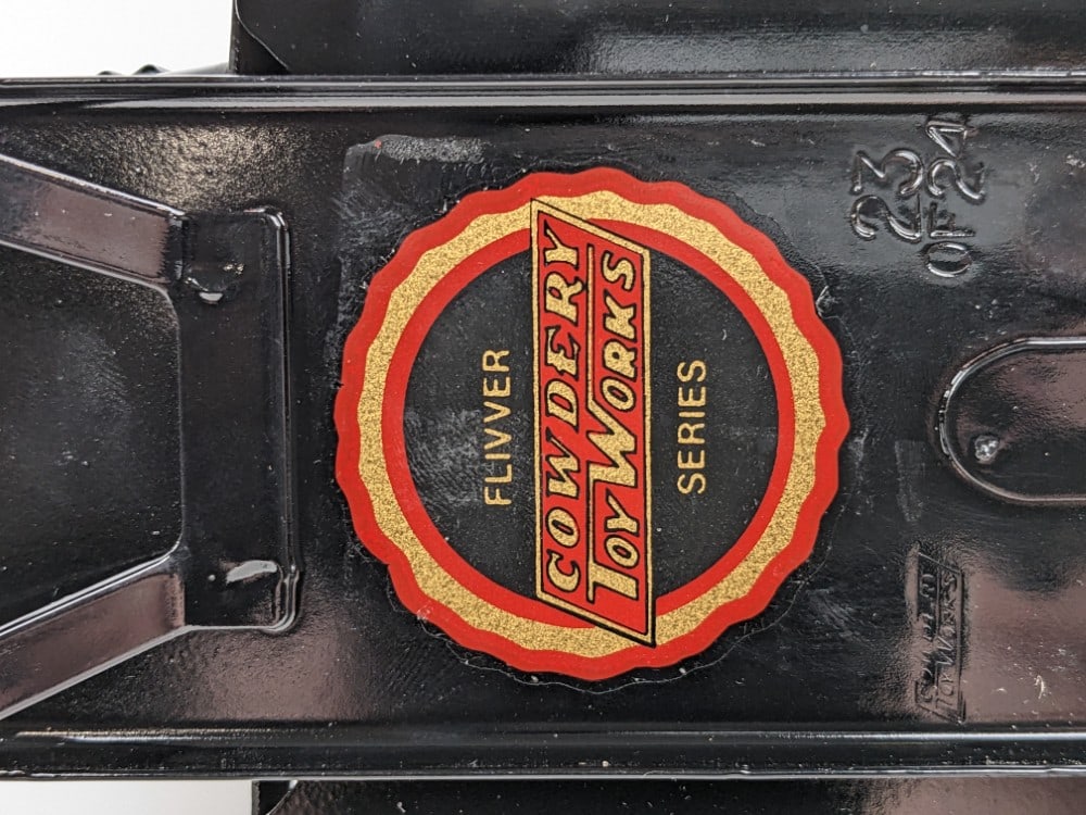 Cowdery Toy Works Flivver Snow Truck on Skis - 10