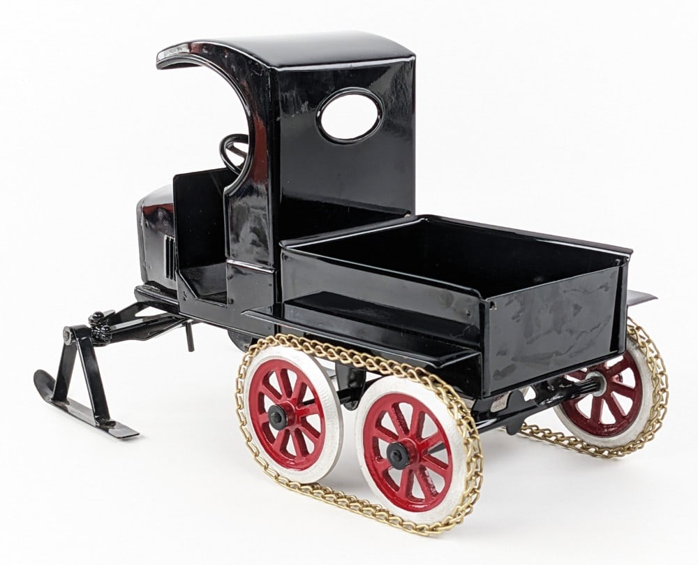 Cowdery Toy Works Flivver Snow Truck on Skis - 7