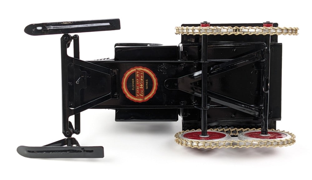 Cowdery Toy Works Flivver Snow Truck on Skis - 9