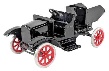 Restored Buddy L Flivver Dump Truck