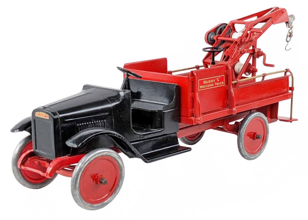 Restored Buddy L Wrecking Tow Truck (1 of 13)