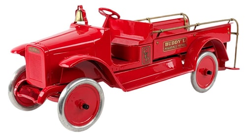 Restored Buddy L Insurance Patrol Truck