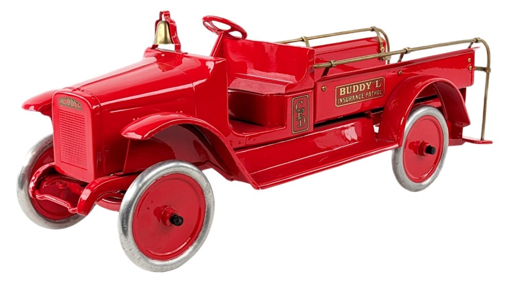 Restored Buddy L Insurance Patrol Truck (1 of 11)