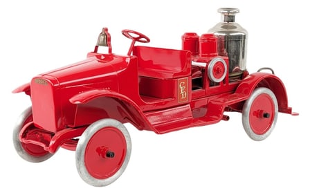 Restored Buddy L Pumper Fire Truck