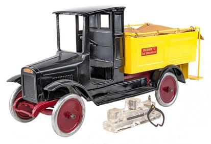 Restored Buddy L Ice Delivery Truck