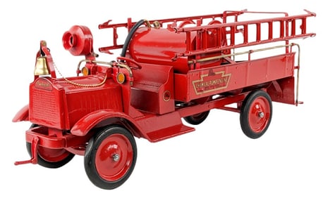 Restored Keystone Packard Chemical Pump Engine Fire Truck