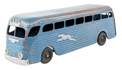 Original Keystone Windup Greyhound Bus