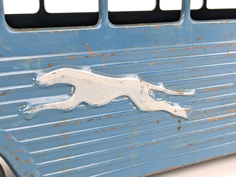 Original Keystone Windup Greyhound Bus - 2