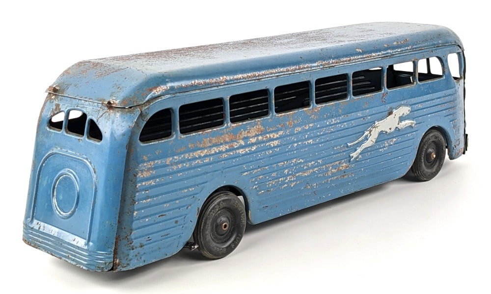 Original Keystone Windup Greyhound Bus - 5