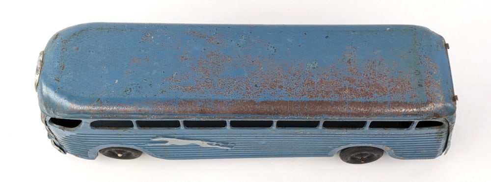 Original Keystone Windup Greyhound Bus - 9