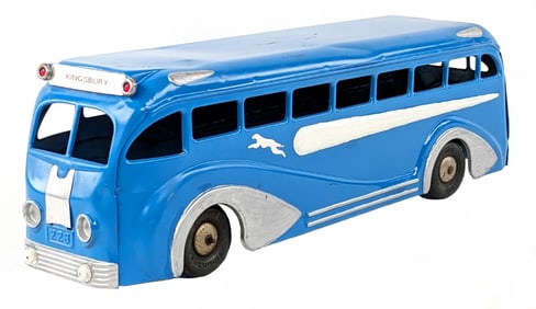 Restored Kingsbury Windup Greyhound Bus