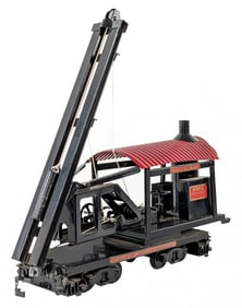 T-Reproductions Buddy L Outdoor Railroad Pile Driver Car