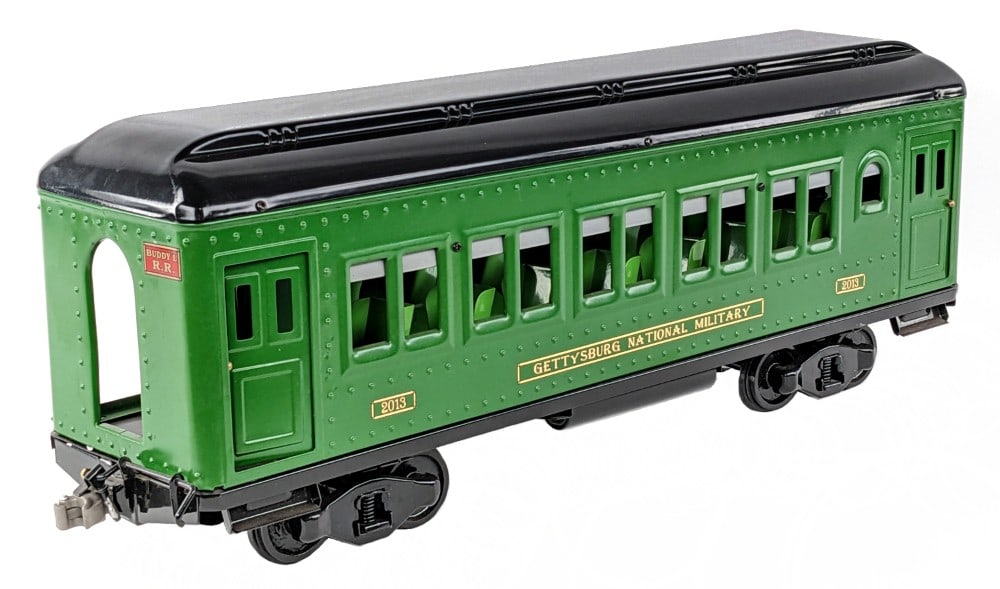 T-Reproductions Buddy L Gettysburg National Military #2013 Day Coach Car (1 of 12)