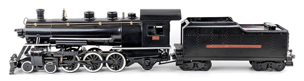 T-Reproductions Buddy L #963 Outdoor Railroad Train Engine & Tender (1 of 19)
