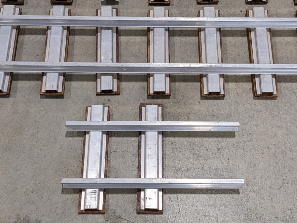 (9) Custom Buddy L Track Pieces - 2