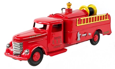 Restored Structo Pumper Fire Truck