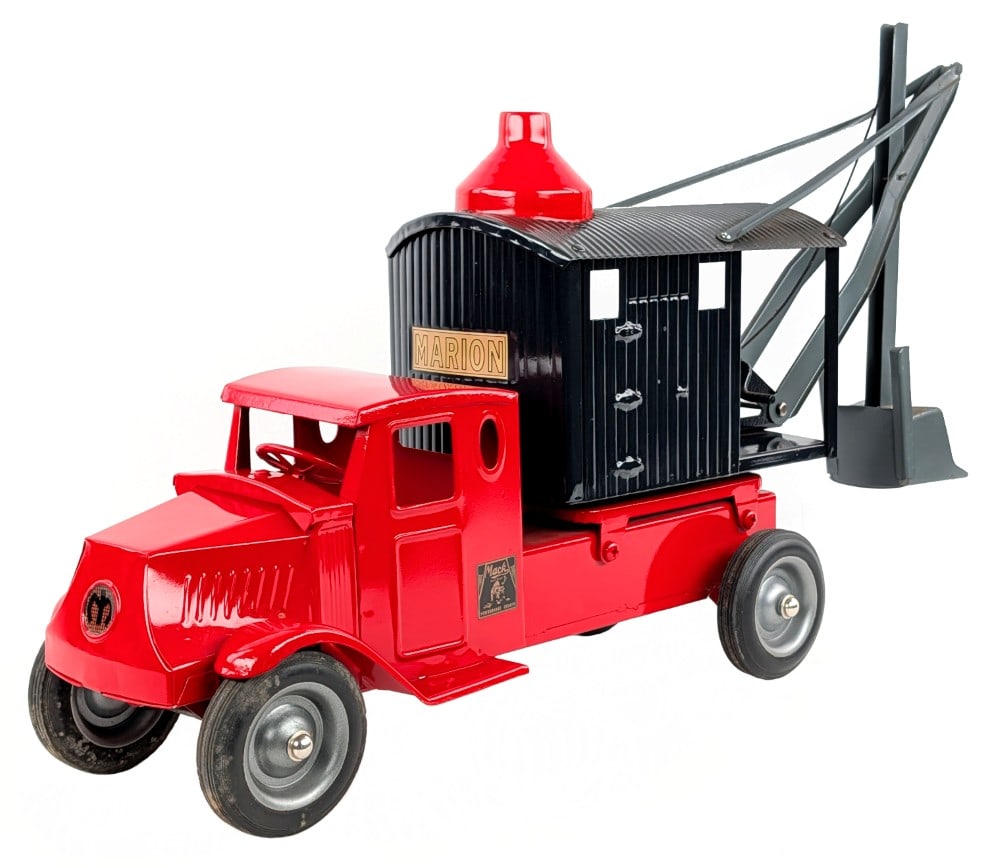 Custom Steelcraft Mack Truck with Mounted Steam Shovel (1 of 12)