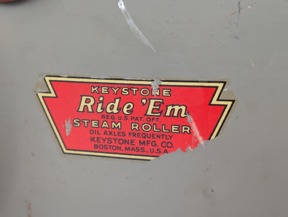 Original Keystone Ride 'Em Steam Roller - 5