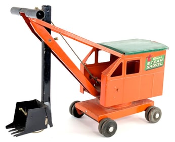 Original Buddy L Rider Steam Shovel