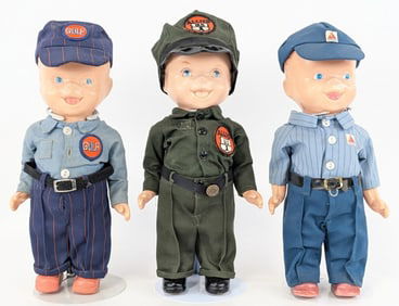 Vintage Lion Uniforms & Buddy Lee Style Dolls