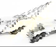 Repainted Smith Miller MIC Wrecker Tow Truck: Repainted Smith Miller MIC wrecker tow truck. The truck has an older repaint / restoration. Overall it is in good condition with some dust and light wear from display. Measures approximately 17" long.