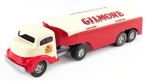 Custom Smith Miller GMC Truck with Gilmore Tanker Trailer