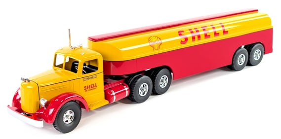 Fred Thompson Smith Miller Mack Shell Tanker Truck