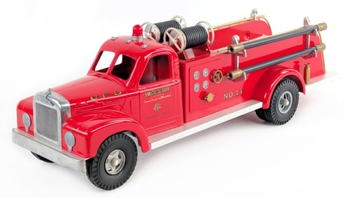 Fred Thompson Smith Miller B Mack C.F.D. Fire Engine No. 13