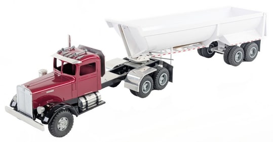 1945 Kenworth Semi Truck w/ Hydraulic Dump Trailer