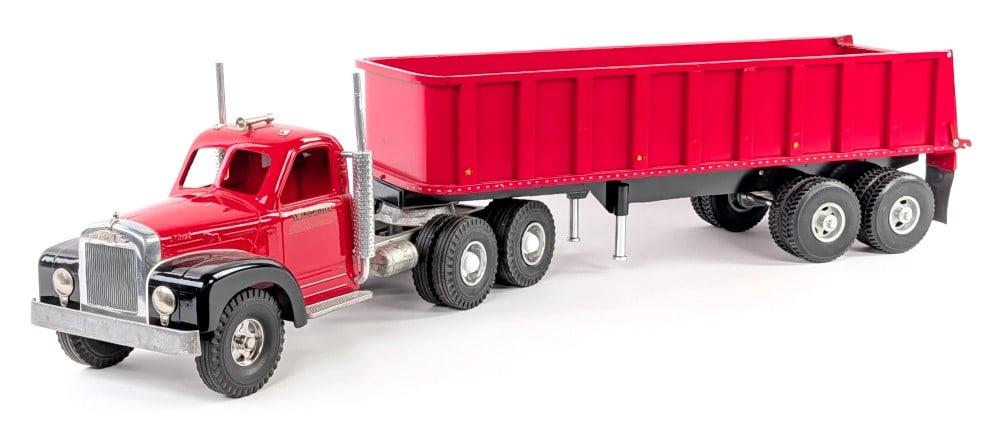 Custom Smith Miller B Mack with Dump Trailer (1 of 13)