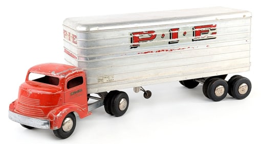 Original Smith Miller GMC Truck with PIE Trailer