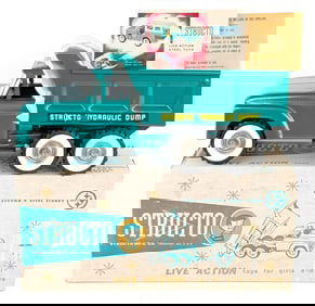 Structo No. 407 Hydraulic Dump Truck w/ Box