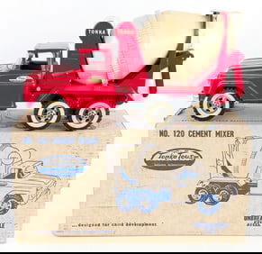 Tonka No. 120 Cement Mixer Truck w/ Box