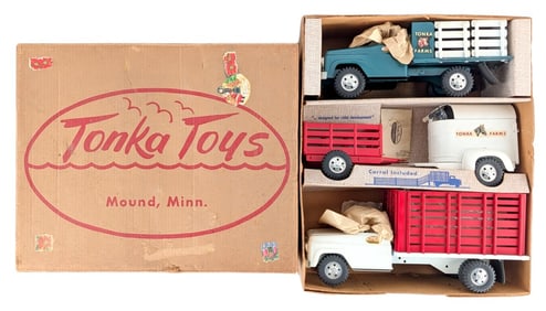 Tonka No. B-205 Farm Set w/ Box