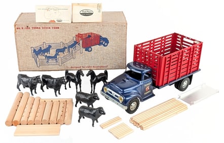 Tonka No. B-202 Stock Farm Set w/ Box
