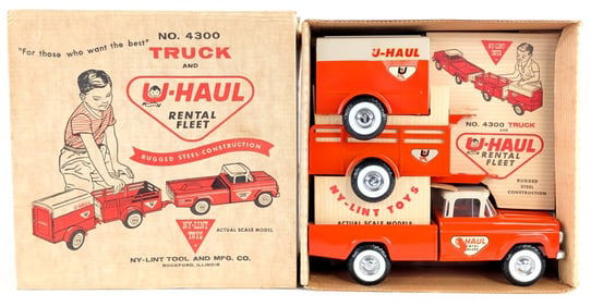 Nylint No. 4300 Truck and U-Haul Rental Fleet Set In Box
