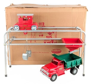 Tonka No. 825-6 Aerial Sand Loader Set w/ Box