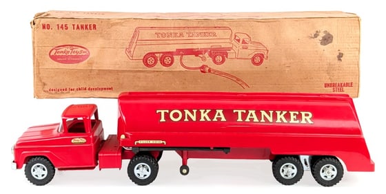 Tonka No. 145 Tanker Truck w/ Box