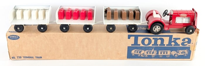 Tonka No. 720 Terminal Train w/ Box