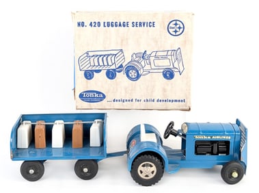 Tonka No. 420 Luggage Service Set w/ Box
