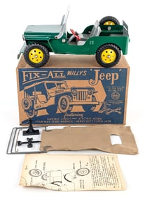 Marx Fix-All Willy's Jeep Truck w/ Box