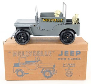 Marx Roy Rogers NellyBelle Jeep w/ Figures MIB