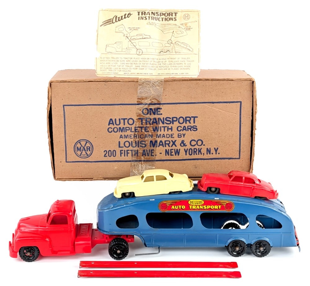 Marx Auto Transport Set w/ Box (1 of 14)