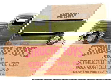 Structo No. 203 Army Truck w/ Box